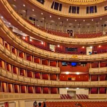 Abbau der Sitzreihen