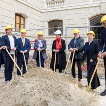 V+P Naturhistorisches Museum Wien - Spatenstich